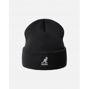 Kangol Acrylic Cuff Pull-On  Black